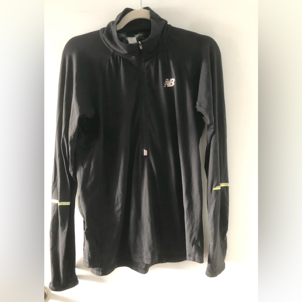 New balance running t-shirt black